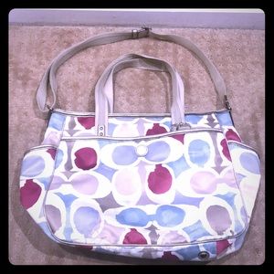 Coach Multicolored Diaper Bag